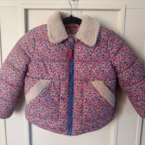 Borg Detail Padded Jacket